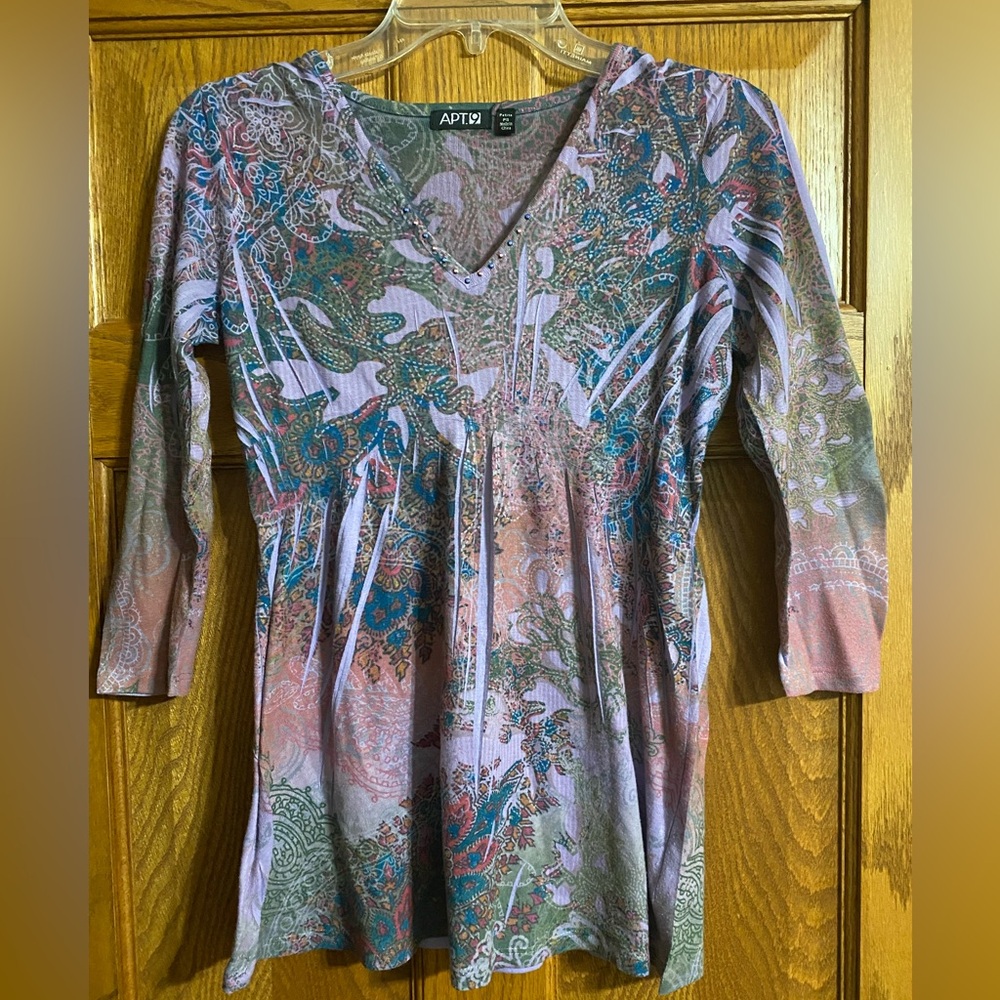 Apt 9 women’s 3/4 sleeve shirt